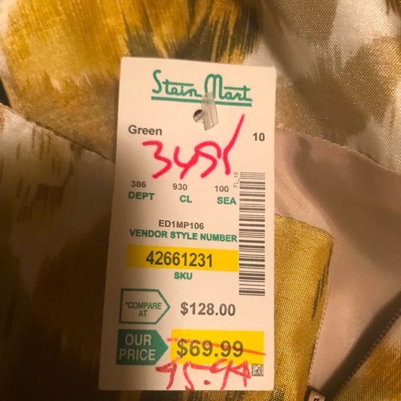 Stein Mark, Size 10, Beautiful New Dress - Picture 3 of 4